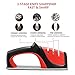 METALBAY Manual Knife Sharpener System, Professional Kitchen Chef Sharpening Kit, Small 3-in-1 Diamond Knife Sharpening Jip for Repairing, Restoring, Polishing (Safe and Portable)