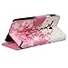 2014 New Wallet Pu Leather Magnetic Flip Hard Case Cover Stand for Motorola Moto G (White Peach)