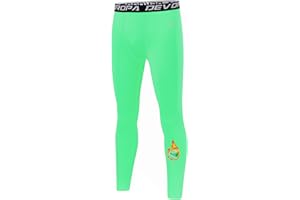 DEVOROPA Youth Boys' Compression Leggings Sports Tights Fleece Lined Thermal Base Layer Pants