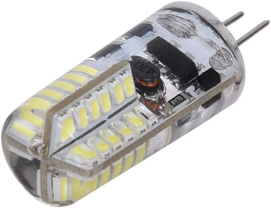 WTINTELL G4 LED Bulb, G4 Bi-Pi Base 3W Equivalent to 20W T3 Halogen Bulb, AC / DC12V, White 6500K 10-Pack. - - 