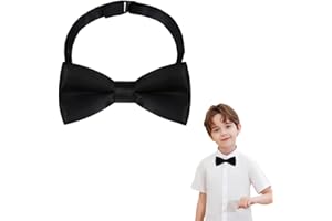 Red Black Bow TIe