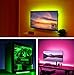 GEEKHOM LED TV Backlight with USB Powered & RF Wireless Remote Waterproof RGB LED Strip Lights for Any TV Size Up to 60 Inches or Desktop PC, 6.56 ft / 2 m (Multi)