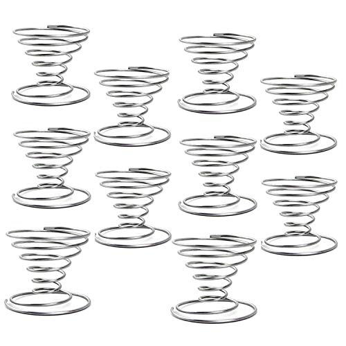 Air Plant Containers,Coobbar 10pcs Air Plant Stand Airplant Container Tillandsia Holder Stainless Steel Plant Display Racks,Tillandsia Plant Display Stand Racks