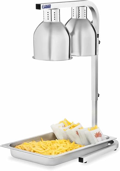 Royal Catering RCWB-550I Infrared Food Warmer Heat Lamp 1/1 GN Container 40-70C