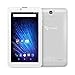 YUNTAB 7 inch 3G Unlocked Android Smartphone/Tablet,Support Dual SIM Cards, Quad Core Processor, IPS Touch Screen, with WiFi, GPS and Dual Camera, Alloy Metal Back(Silver)
