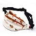Pineapple Fanny Pack for Women - Canvas Belt Bag with Adjustable Strap, Crossbody Waist Pack for Music Festivals & Travel