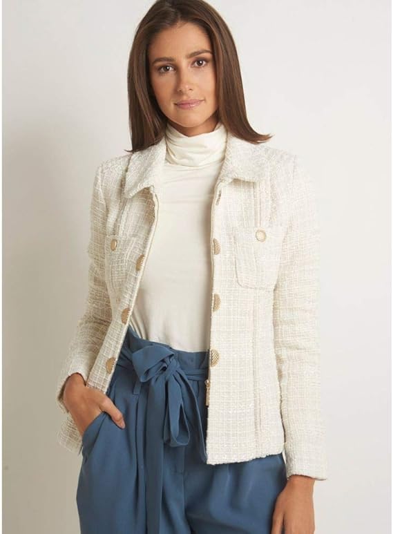 jaqueta off white feminina