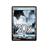 20 Battle for Zendikar Island #256 Magic the Gathering Basic FULL ART Land Lot