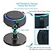 Fiada Table Holder for Dot 3rd Generation, 360°Adjustable Stand Mount Bracket Cradle with Rubber Protection for Smart Home Speaker, Improves Sound Visibility and Appearance, 2 Packs