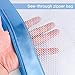 Zipper File Bags,izBuy 3Pcs Clip-on Zippered Waterproof PP Storage Bags with Small Label Pocket Organizer for Term Papers, Document, Newspapers, Business Receipts, Magazines Clip and More! (3pcs)