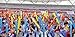 king's deal 100 Pcs Bam Bam Thunder Sticks, Cheerleading Outfit, Inflatable Noisemakers (Price /50 Pairs) (White)