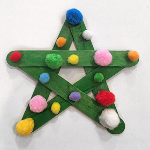 Crafts Supplies Mega Pack Includes Feathers. Craft Buttons, Pom Poms