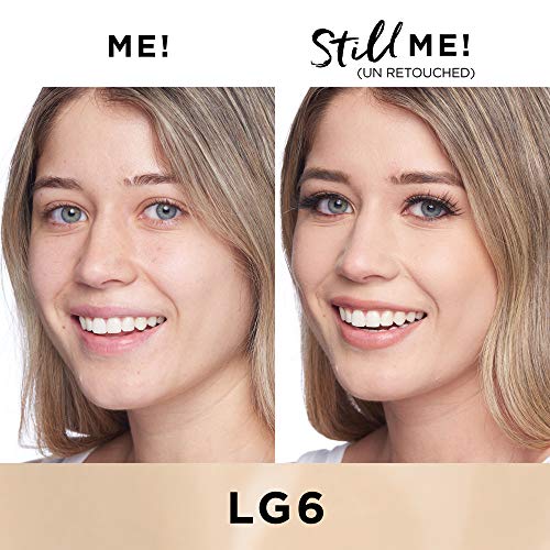 PÃœR 4-in-1 Love Your Selfie Longwear Foundation & Concealer, Lg6, 1 Ounce