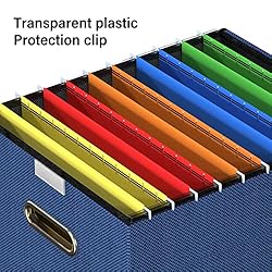 Forlogic File Box Organizer with lid, Collapsible