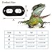 Lizard Dragon Wings Harness Bearded Dragons Leash 3 Pack Reptile Harness Gecko Adjustable Leather Leopard Gecko Leash Small Medium Large