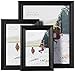 MCS 10pc Multi Pack Picture Frame Value Set - Two 8x10 in, Four 5x7 in, Four 4x6 in, Black (65508)