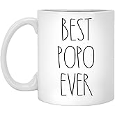 Popo Mug - Best Popo Ever Coffee Mug - Gifts for Christmas - Birthday Gifts - Gift Cup For Popo - Family Coffee Mug For Birthday Present For The Best Popo Coffee Cup 11oz
