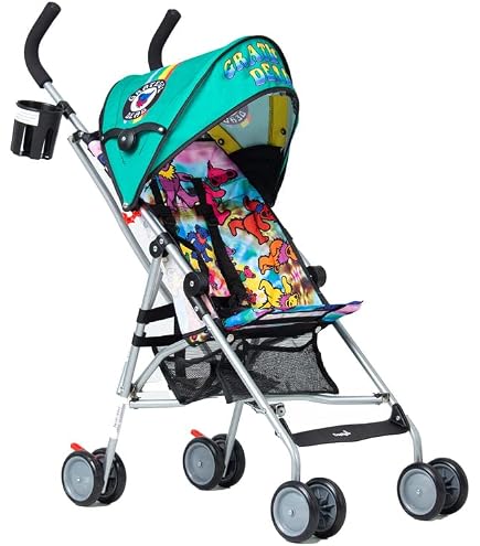 Stroller, ultralight folding umbrella stroller with easy carry shoulder strap, 5 point safety harness, plus many features, officially licensed Bob Marley gear, for baby infant and toddler, by Daphyl's : Baby