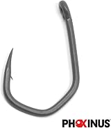 Phoxinus Katana Hooks PTFE Coated Wide Gape Angled Carp Hooks view 6