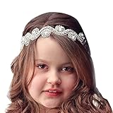 DZT1968(TM)Baby Girl Handmade Bling Headband Hair Band Head Hoop Rhinestone Hair Accessories (S)