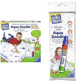 Ravensburger ministeps 04543 Aqua Doodle XXL & 04490 - ministeps Aqua Doodle Zusatzstift