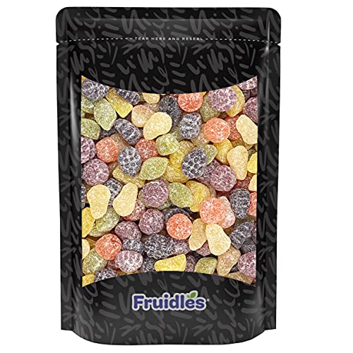 Fruidles Fruit Gummies Pastilles, Fruity Gummy Candy, Mixed Variety