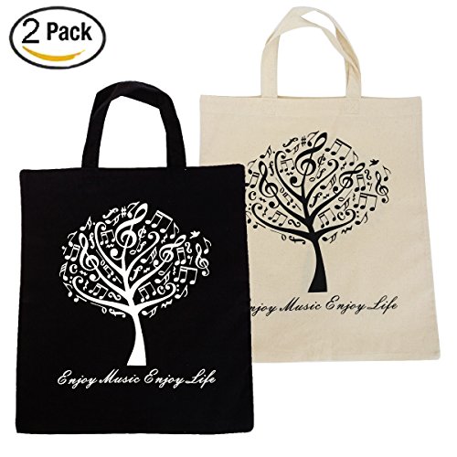 Wogod music element bag & tote bag & high density thin co…