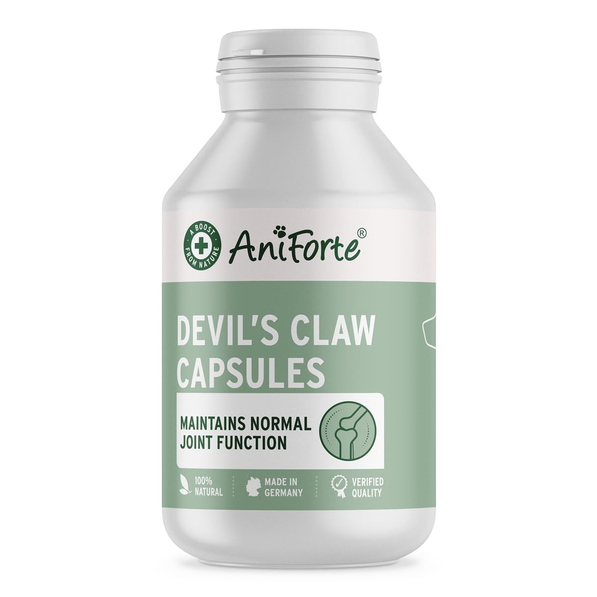 AniForte Devil’s Claw Root 100 Tablets for Dogs, Joint Supplement for Stiff Joints, Ligaments & Tendons, Maintains Mobility