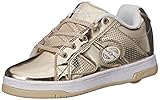 Heelys Split Chrome Skate Shoe (Toddler/Little Kid/Big Kid), Gold, 4 M US Big Kid