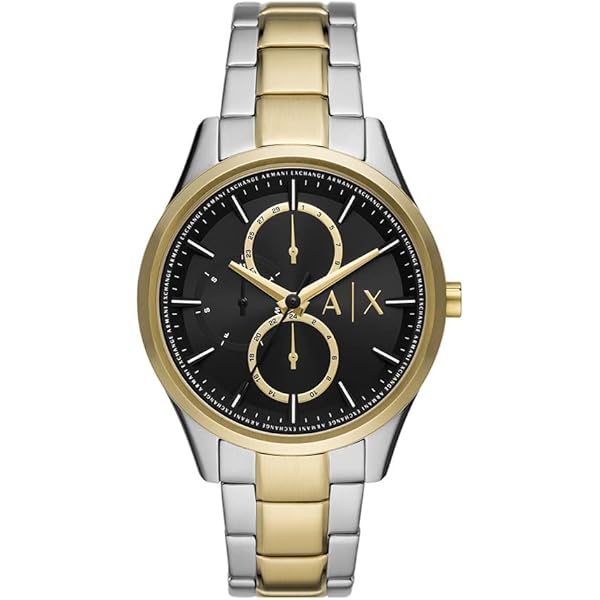 Amazon.com: Armani Exchange A｜X Men's Chronograph Gold-Tone