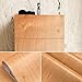 GLOW4U Faux Wood Grain Contact Paper Vinyl Self Adhesive Shelf Drawer Liner for Kitchen Cabinets Shelves Table Desk Dresser Furniture Arts and Crafts Decal 24 Inches by 16 Feet