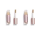 Revolution Beauty, Conceal & Define Concealer, Full Coverage & Lightweight, Long-Lasting Matte Finish, Vegan & Cruelty Free, C5 Fair or Light Skin Tones, 0.14 Oz. (Pack of 2)