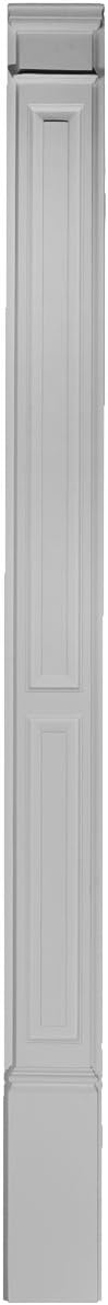 Ekena Millwork PIL07X90X02DP 7-Inch W x 87-Inch H x 2 3/8-Inch P Double Raised Panel Trimmable by 12-Inch: Home Improvement