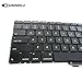 SUNMALL Backlight A1278 Keyboard Replacement with Backlit Compatible with MacBook Pro 13