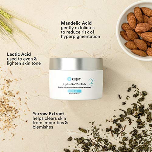 HydroGlo 40 Peel Pads, Enhanced with Lactic Acid, Mandelic Acid