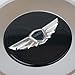 Hyundai Genesis Sedan Wing Center Caps (Set of 4) for 9 Spoke Wheel *GENUINE OEM*