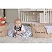 Toy Storage Organizer Bins for Baby Nursery, Bath Organization, Kids Playroom, Children Closet (2 Pack) Medium Size 14x10.5x9
