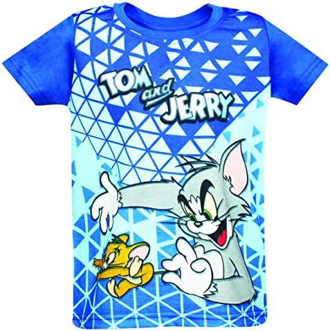 Tom & Jerry Boys Digital Print Tshirt D29