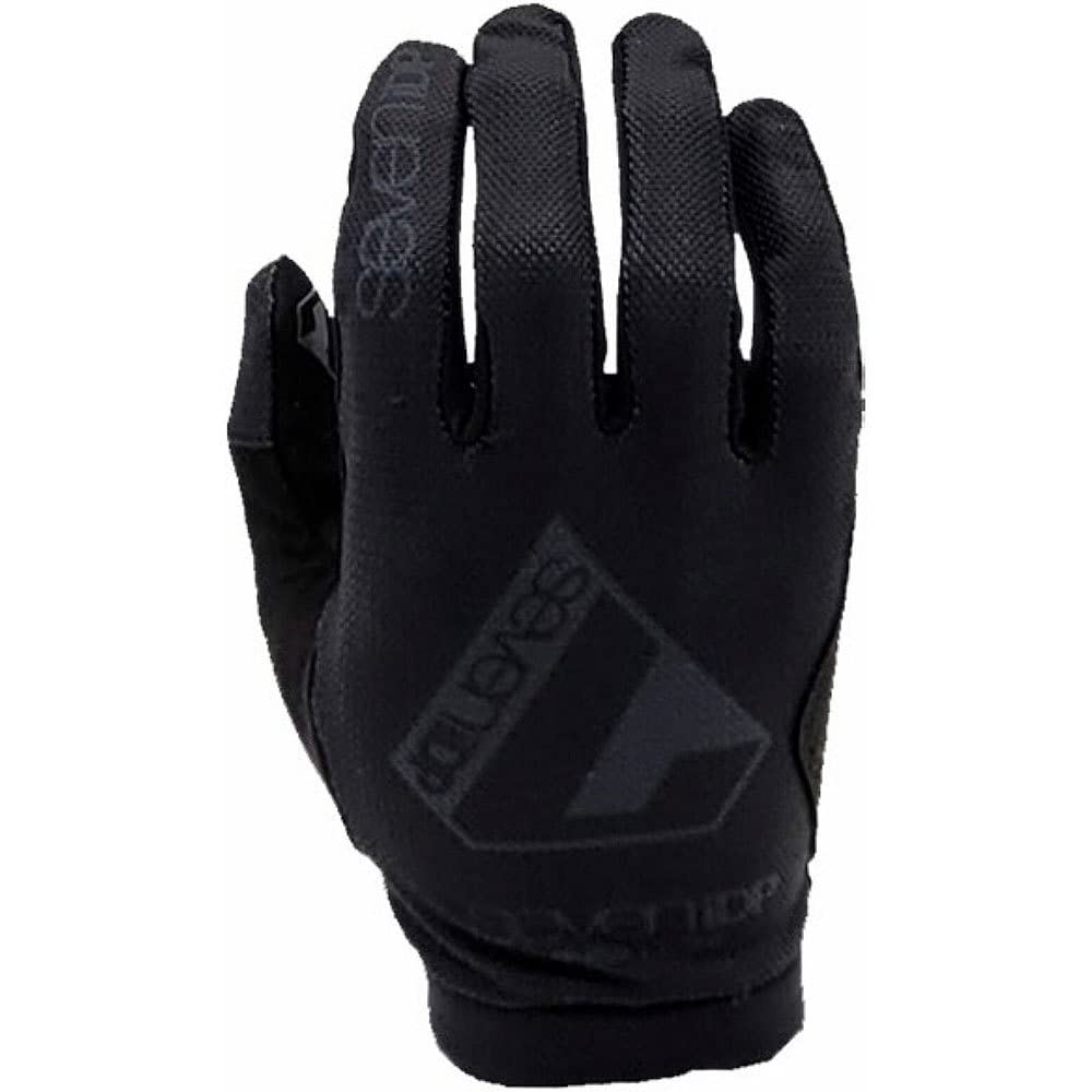Seven iDP 7iDP Transition Full Finger MTB Cycling Gloves (Black, L)