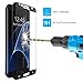 Galaxy S7 Edge Screen Protector, LOVPHONE Tempered Glass Screen Protector [Full Cover Curved] for Samsung Galaxy S7 Edge,/Anti-Fingerprint//Anti-Scratch/Anti-Bubbles(Black)