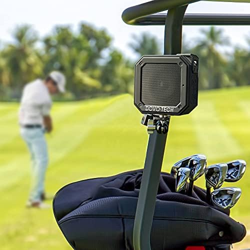 Golf Cart Speaker with Clamp Mount Accessories- Best Golf Gifts for Men Women with Super Bass- for Ezgo Club Car Golf Cart Accessories IPX7 Waterproof – 20 Hour Playtime and Loud Stereo Sound 15W Golf Cart Speaker with Clamp Mount Accessories- Best Golf Gifts for Men Women with Super Bass- for Ezgo Club Car Golf Cart Accessories IPX7 Waterproof – 20 Hour Playtime and Loud Stereo Sound 15W