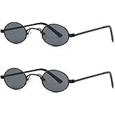 kimorn Sunglasses Small Round Metal Frame Oval Candy Colors Unisex Sun Glasses K0577