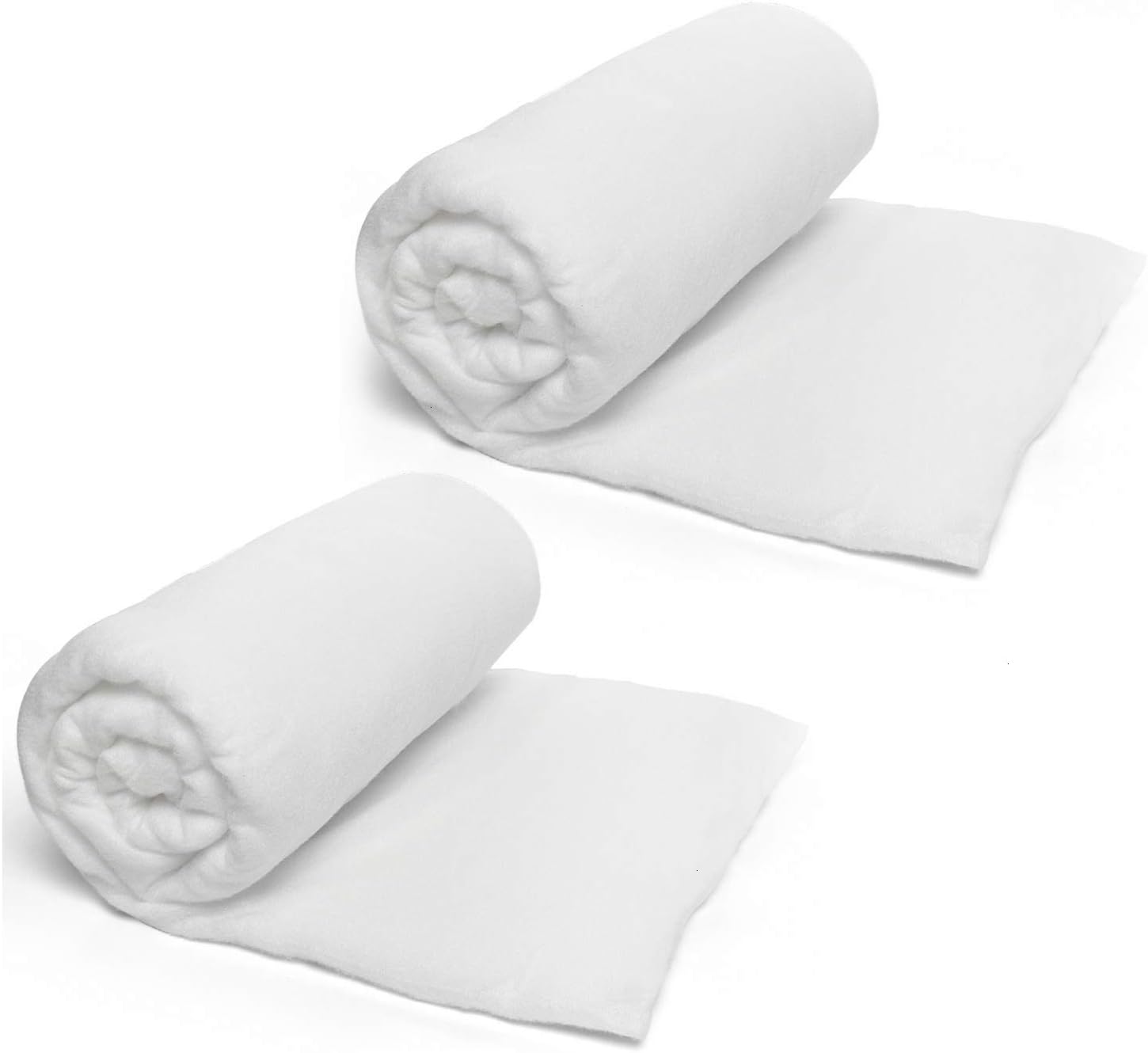 Artificial Snow - Rocinha Christmas Snow Blanket for Christmas Village 3 Ft X 8 Ft Fake Snow Christmas Tree Base Cover Mantel Scarf Runner White Christmas Decorations Snow Cover, Set of 2 Rolls