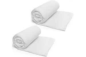 Rocinha Christmas Snow Blanket for Christmas Village 3 Ft X 8 Ft Fake Snow Christmas Tree Base Cover Mantel Scarf Runner White Christmas Decorations Snow Cover