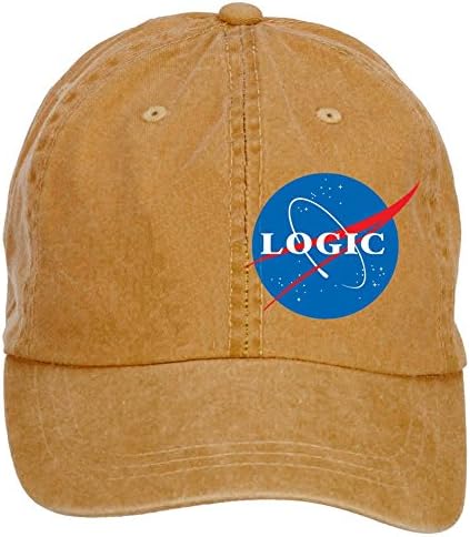 Blissshirt Men Logic The Incredible True Story Cotton Adjustable Washed Baseball Cap
