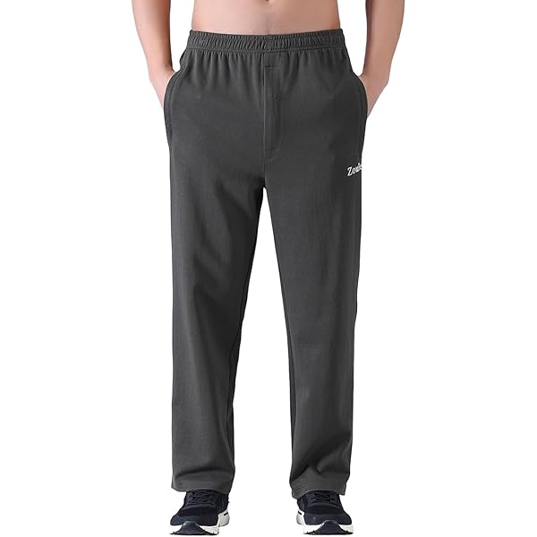 Aazon.co: Ens Sweatpants With Zipper Fly