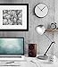 Gallery Solutions 16x20 Black Wall Picture Frame with Double White Mat for 11x14 Image