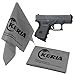 Keria Gun Wipe Gun Cleaning Supplies Gun Rags 2 Pack Gun Care Silicone Cleaning Cloth Size 12