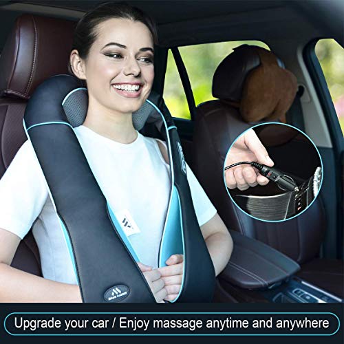 4 Back+Neck+Shoulder+Massager+Heat