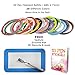 3D Pen Filament Refills - 20 Colors 1.75 mm ABS - Bonus 2 Glow in the Dark, 380 Linear Feet Free Spatula with A Mat and 3D Stencils E-Book, Universal Bundle